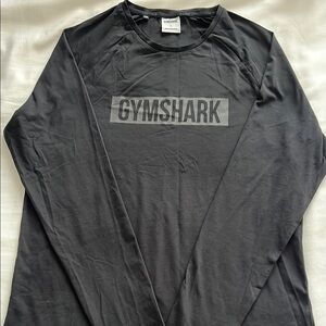 Gymshark Black Long Sleeve Shirt